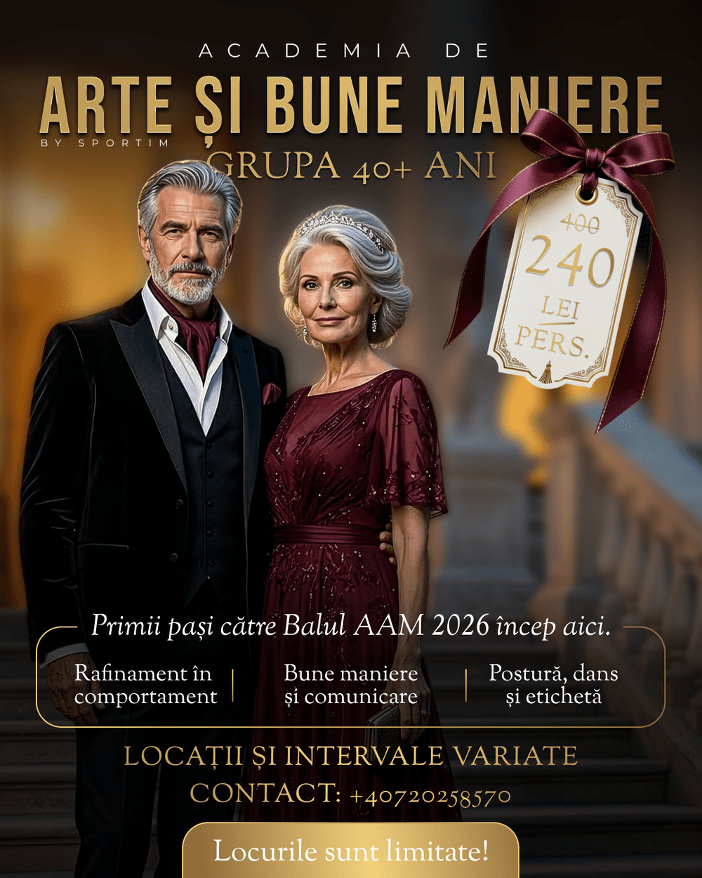 Academia — Seniori 40+ ani