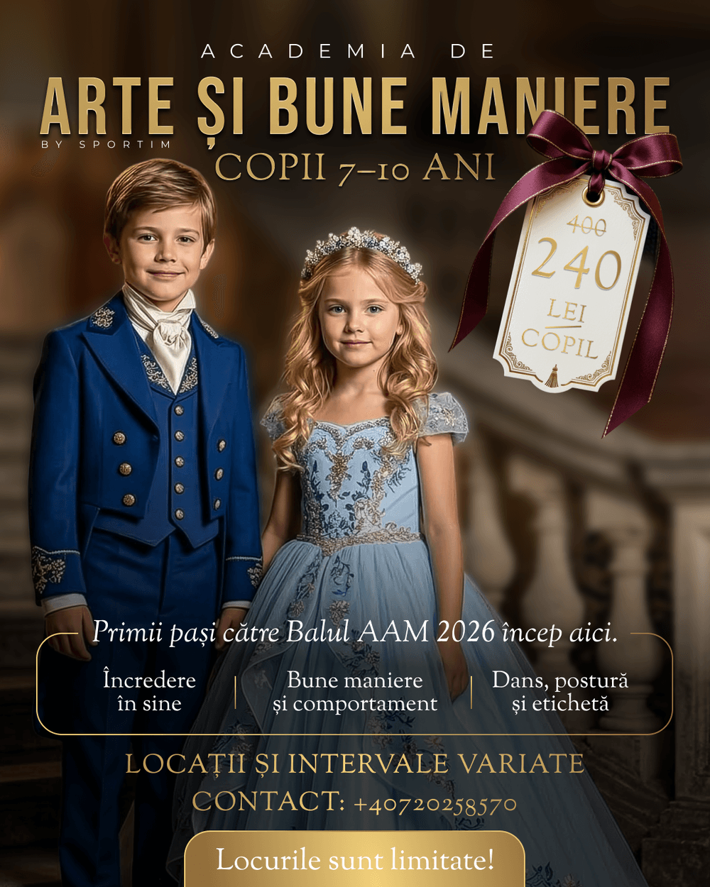 Academia — Copii 7–10 ani